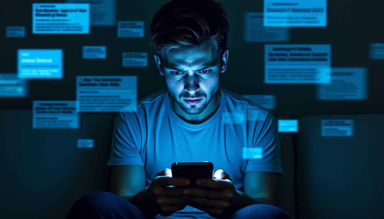 découvrez comment l'addiction au doomscrolling amplifie les troubles anxieux et explorez des stratégies pour retrouver un équilibre mental sain.