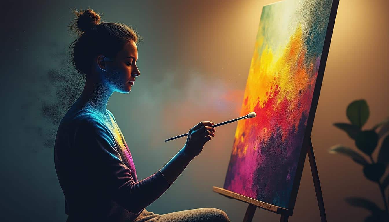 découvrez comment l'art-thérapie permet d'exprimer et de libérer les émotions refoulées pour un mieux-être émotionnel et mental.
